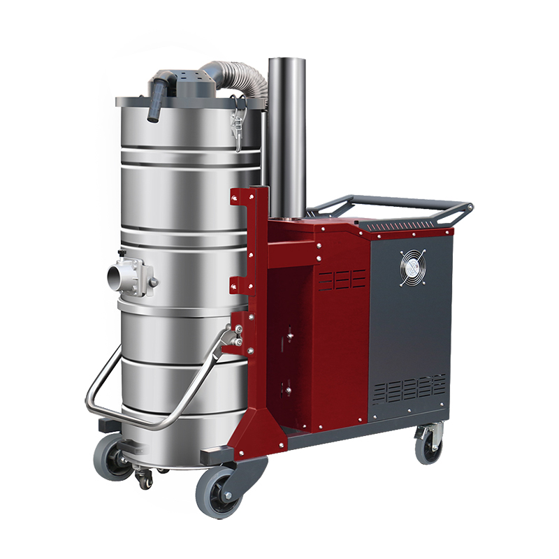 山南坦洁380V 双桶手动反吹工业吸尘器X8系列